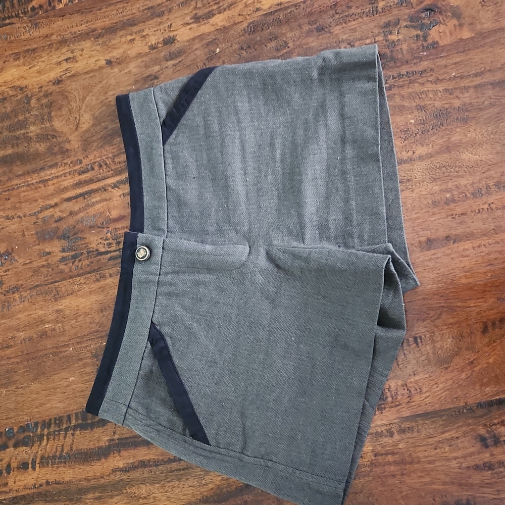 Charlotte Ronson Herringbone Shorts